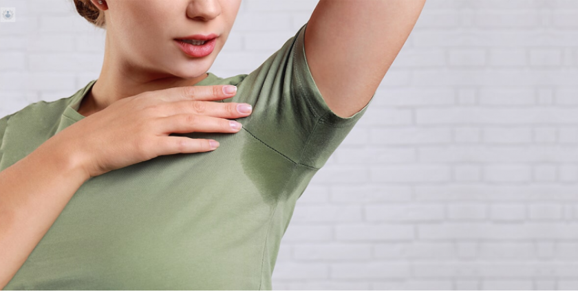 Tratamiento de hiperhidrosis con toxina botulínica