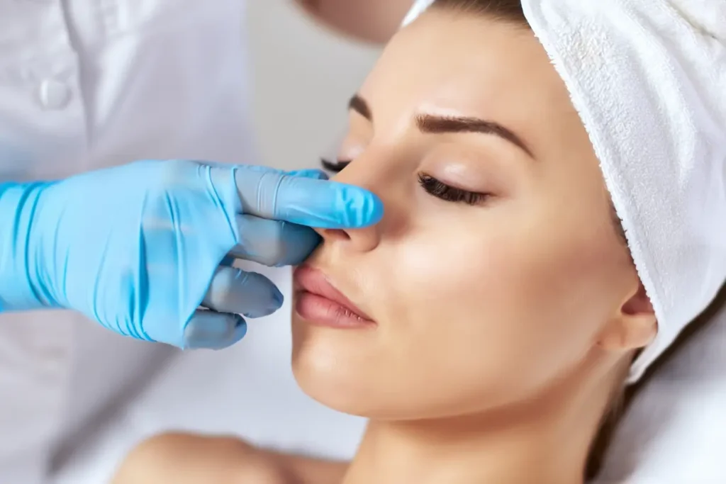 Rinomodelación sin cirugía para una nariz más equilibrada