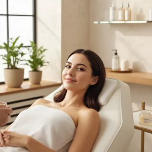 Tratamiento facial con vitamina C para manchas y tono desigual