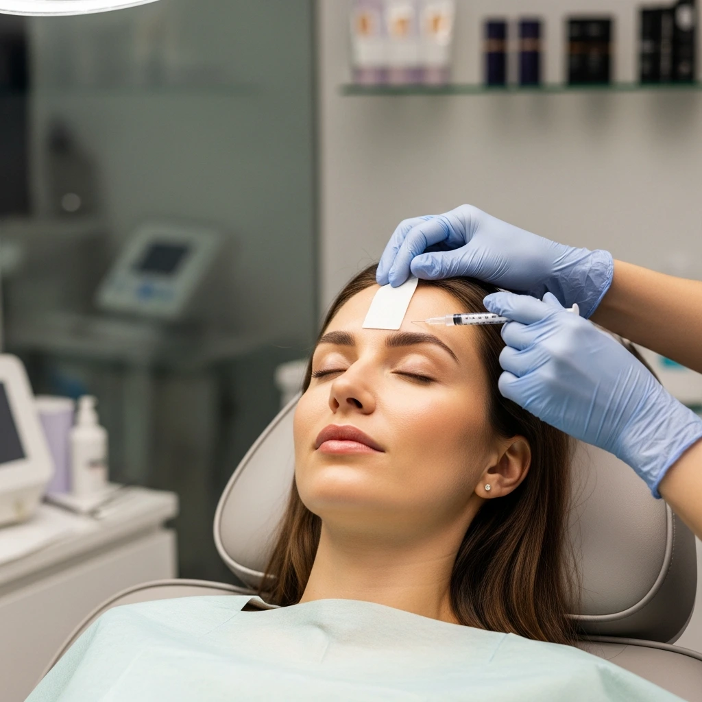 Tratamiento de neuromoduladores en patas de gallo para rejuvenecer la mirada.