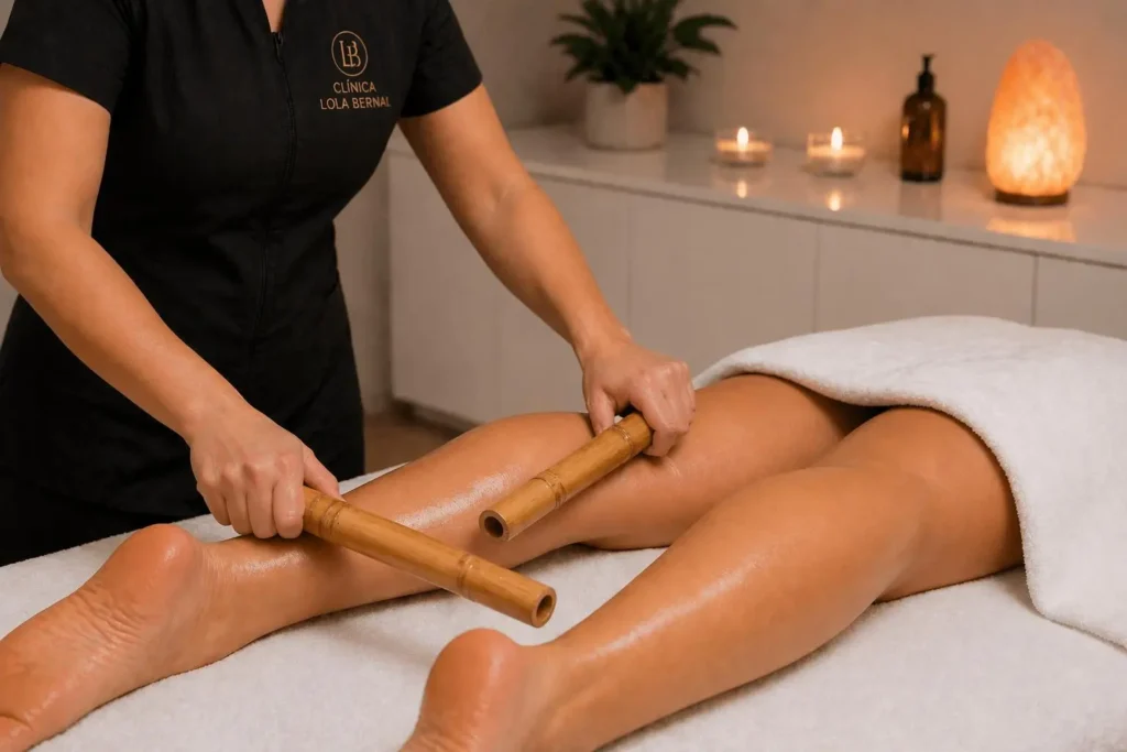 Tratamiento de bambuterapia corporal