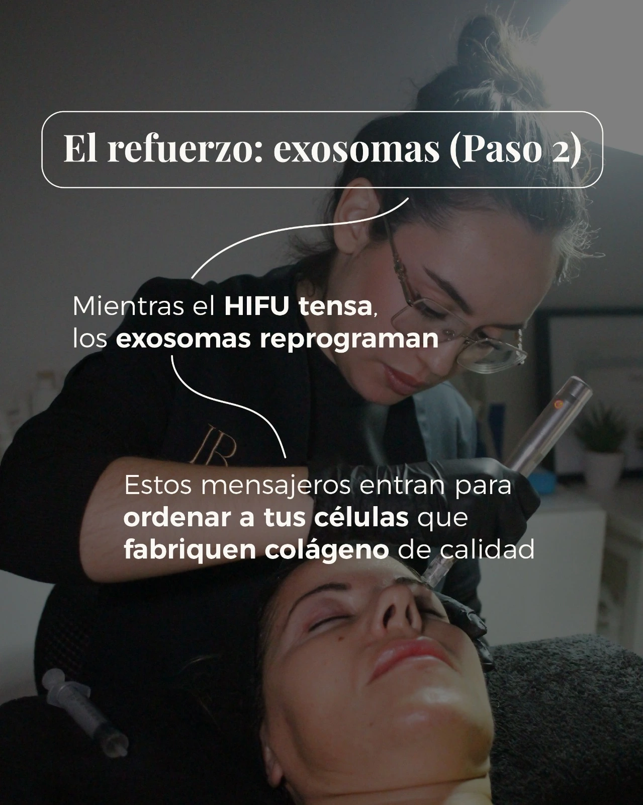 Comparativa del antes y después del masaje Kobido donde se aprecia mayor definición del contorno facial, luminosidad y reducción de tensión muscular.